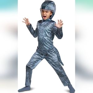 (3/$10) Little/Toddler Kids Size 4-6 Jurassic World Blue the Raptor Costume